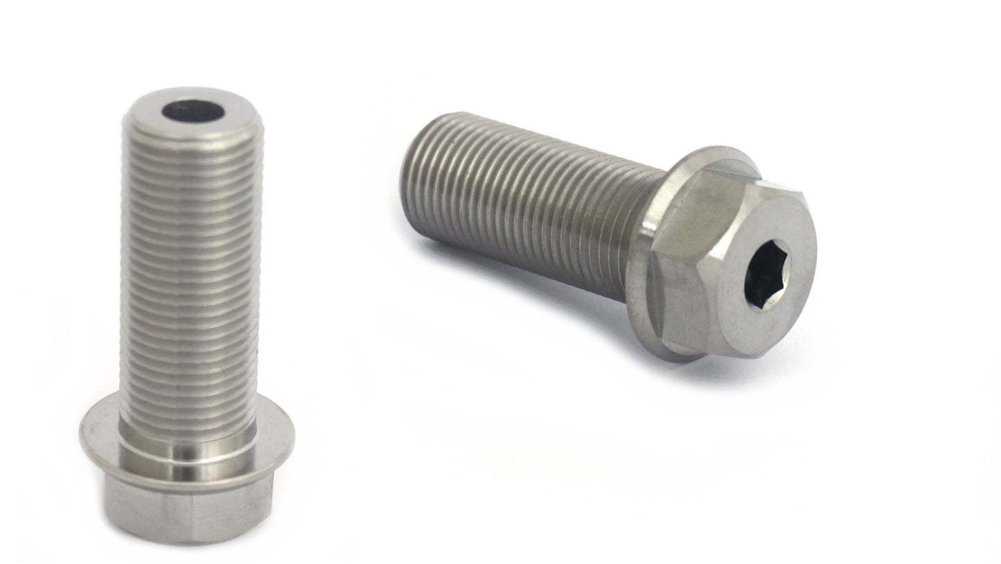 Armour Bikes Titanium Female Axle Bolts - 14mm