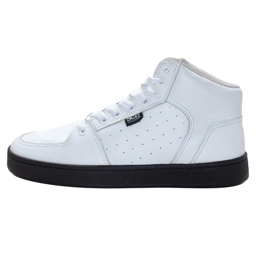 HighTop - White Leather - BMX