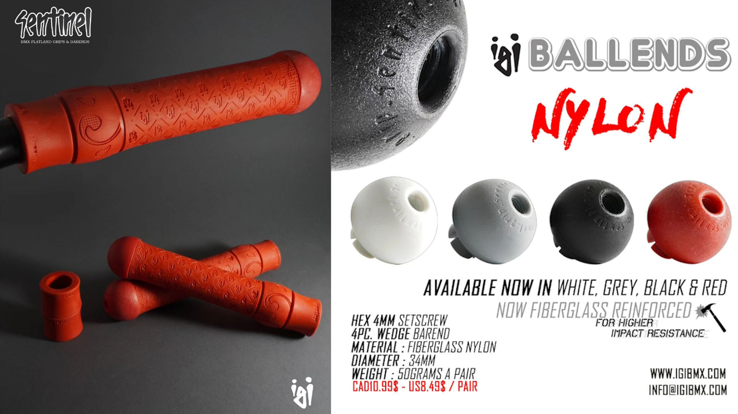 IGI Sentinel Grips & Ball Ends