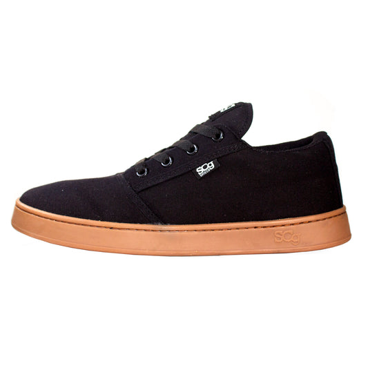 SCG Shoes LoPro - Black Canvas - BMX