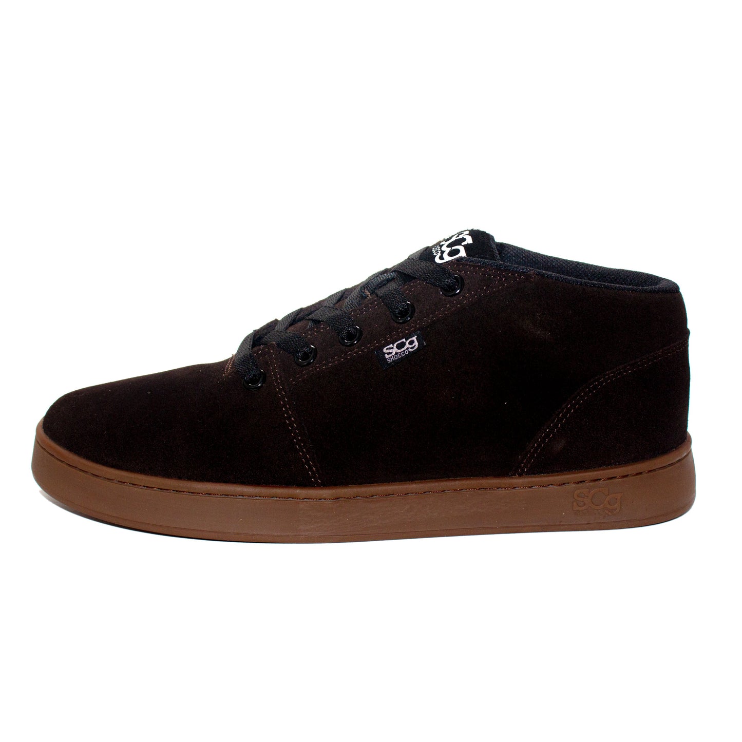 SCG Shoes Mid - Chocolate Suede - BMX