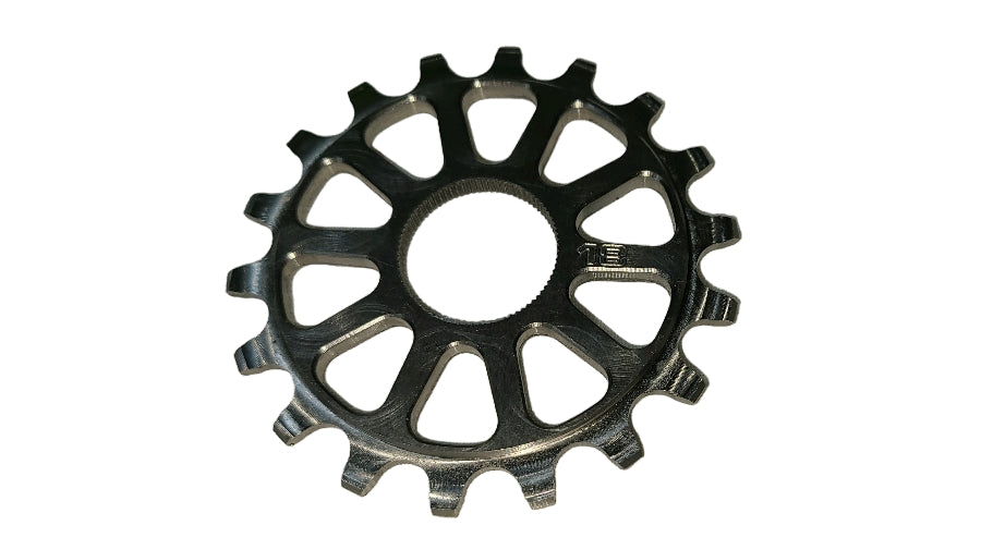 Piñón Flatland universal de titanio RNC (18T, 20T, 23T y 25T) 