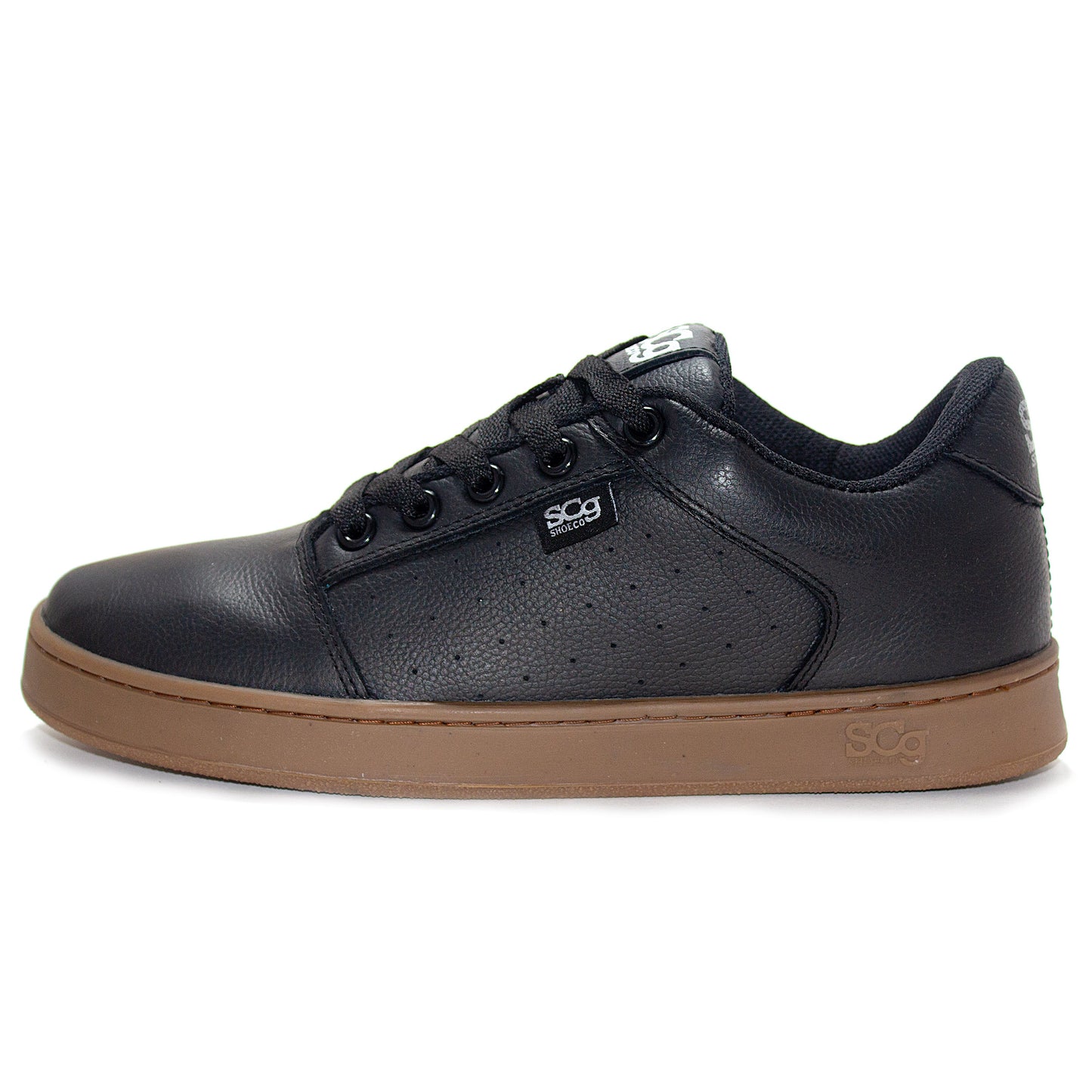 SCG Shoes Sound - Black Leather - BMX