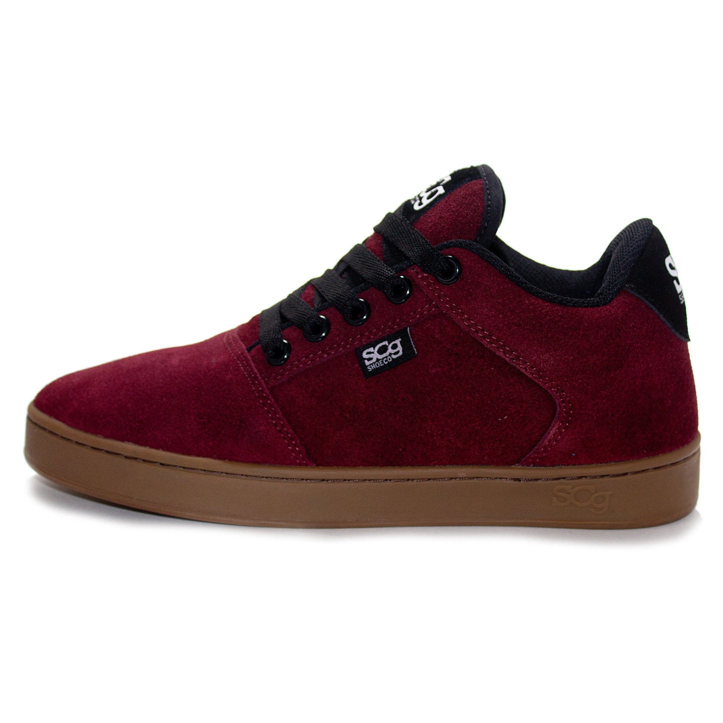 SCG Shoes Sound - Burgundy Suede - BMX