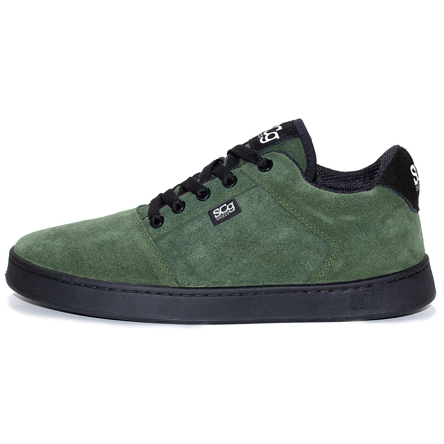 SCG Shoes Sound - Forest Green Suede - BMX