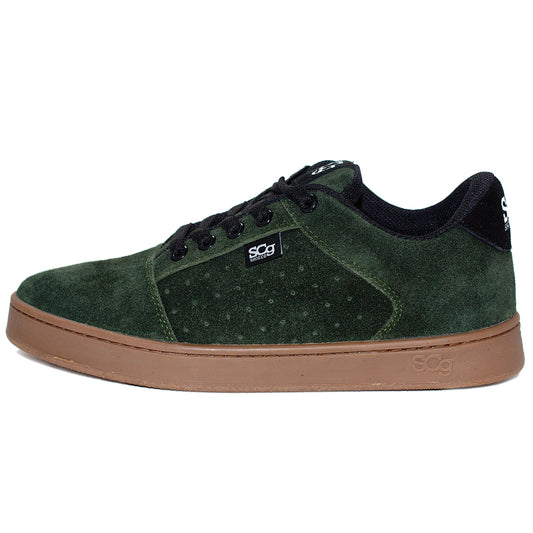 SCG Shoes Sound - Forest Green Suede - BMX