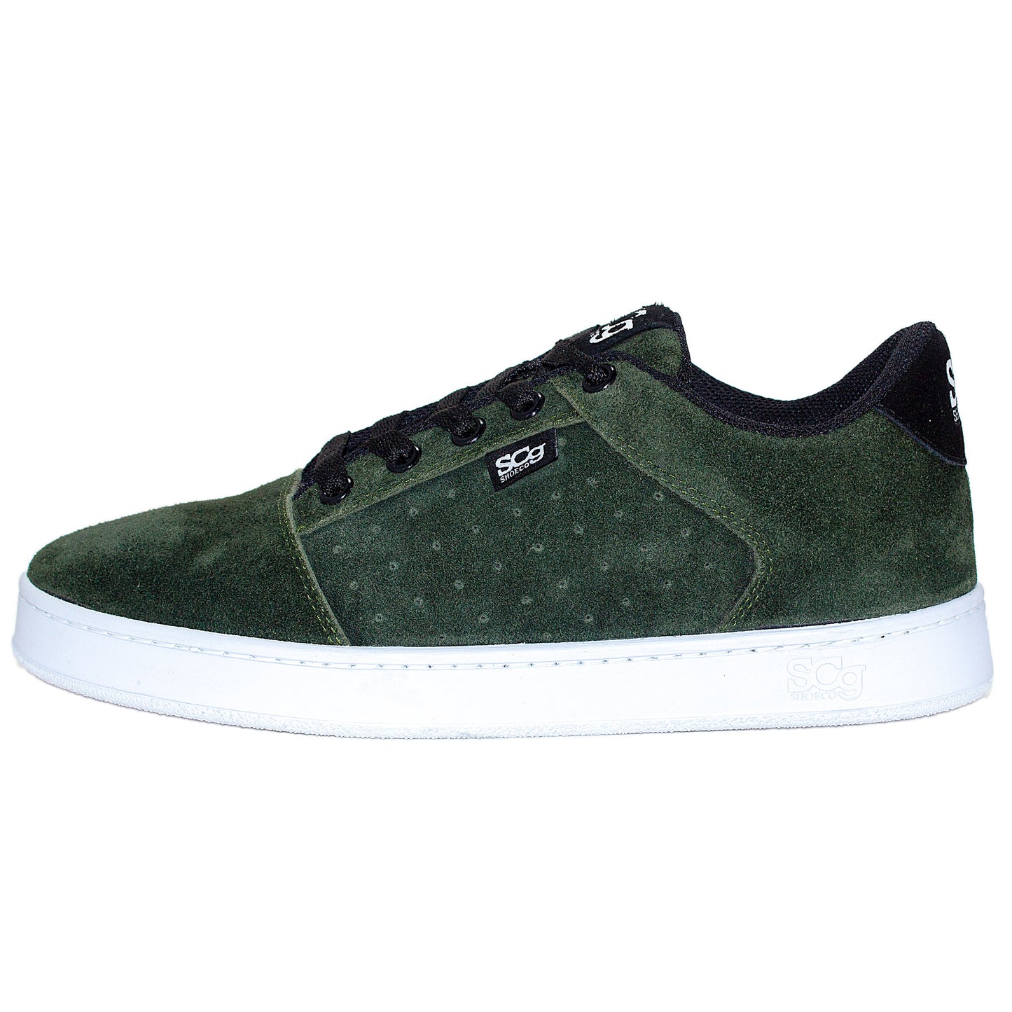 SCG Shoes Sound - Forest Green Suede - BMX