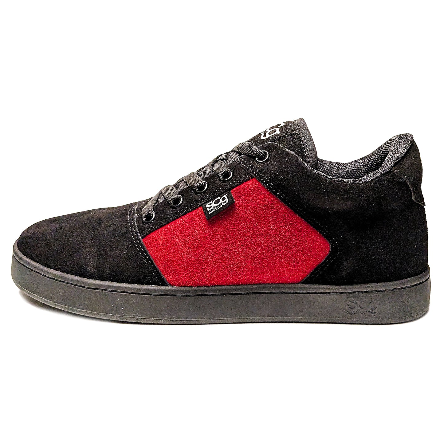 SCG Shoes Sound - Black & Blood Suede - BMX