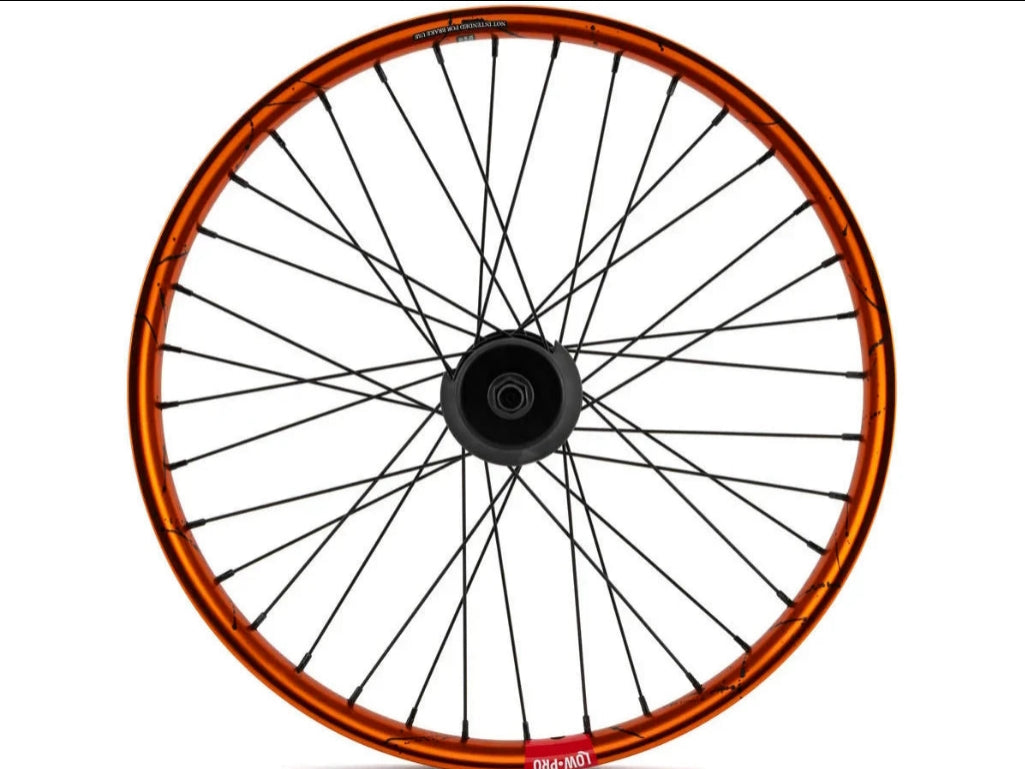 Stolen Rampage Pro Street FreeCoaster Wheel-Orange Splatter