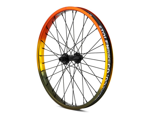 Stolen Rampage Front Front Wheel Rasta (Female Axle)