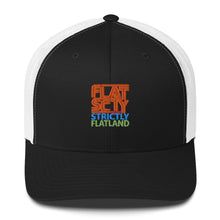 Load image into Gallery viewer, Flat Society Strictly Flatland Trucker Hat