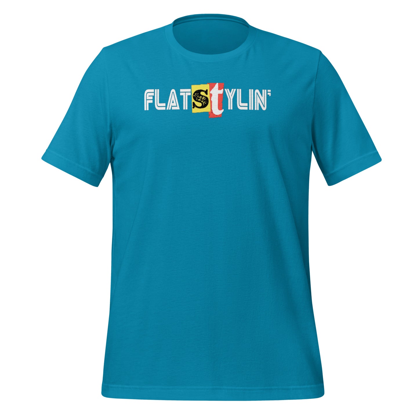 Camiseta de estilo plano