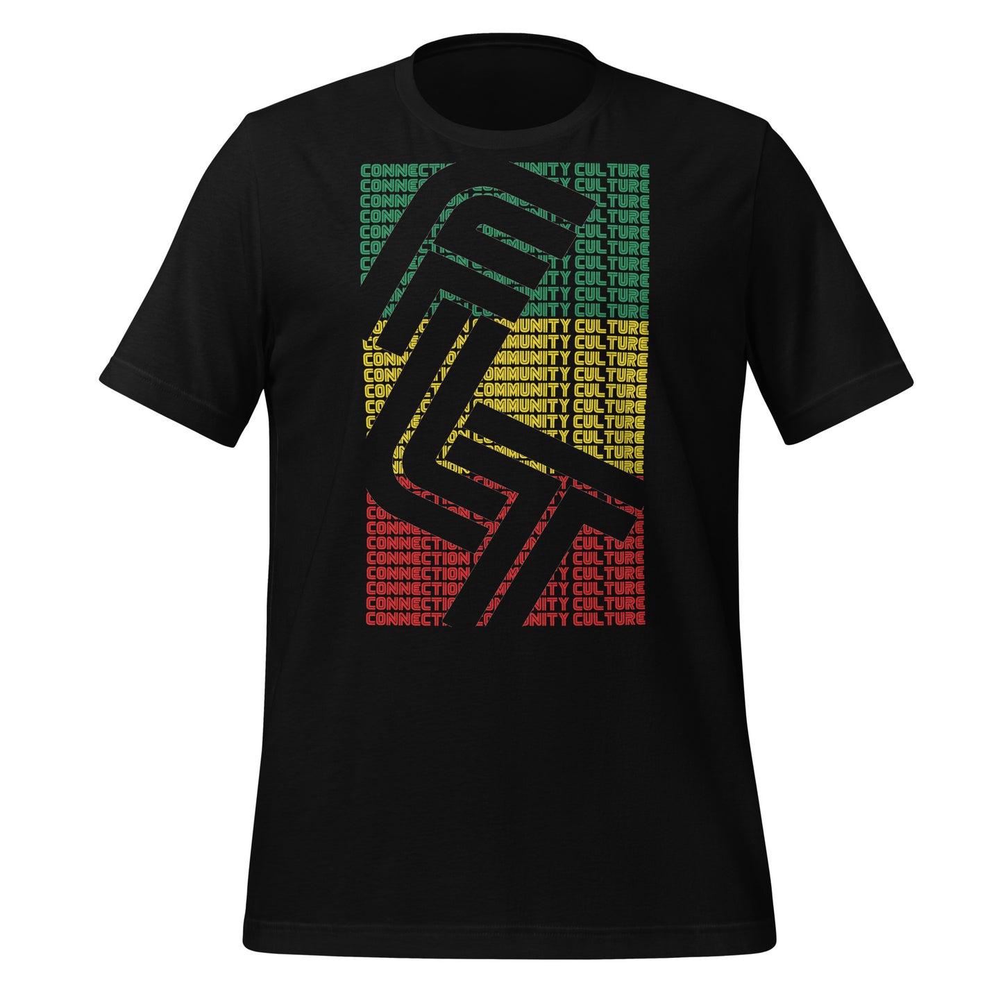 Flat Life Connection Community Culture Rasta Tee