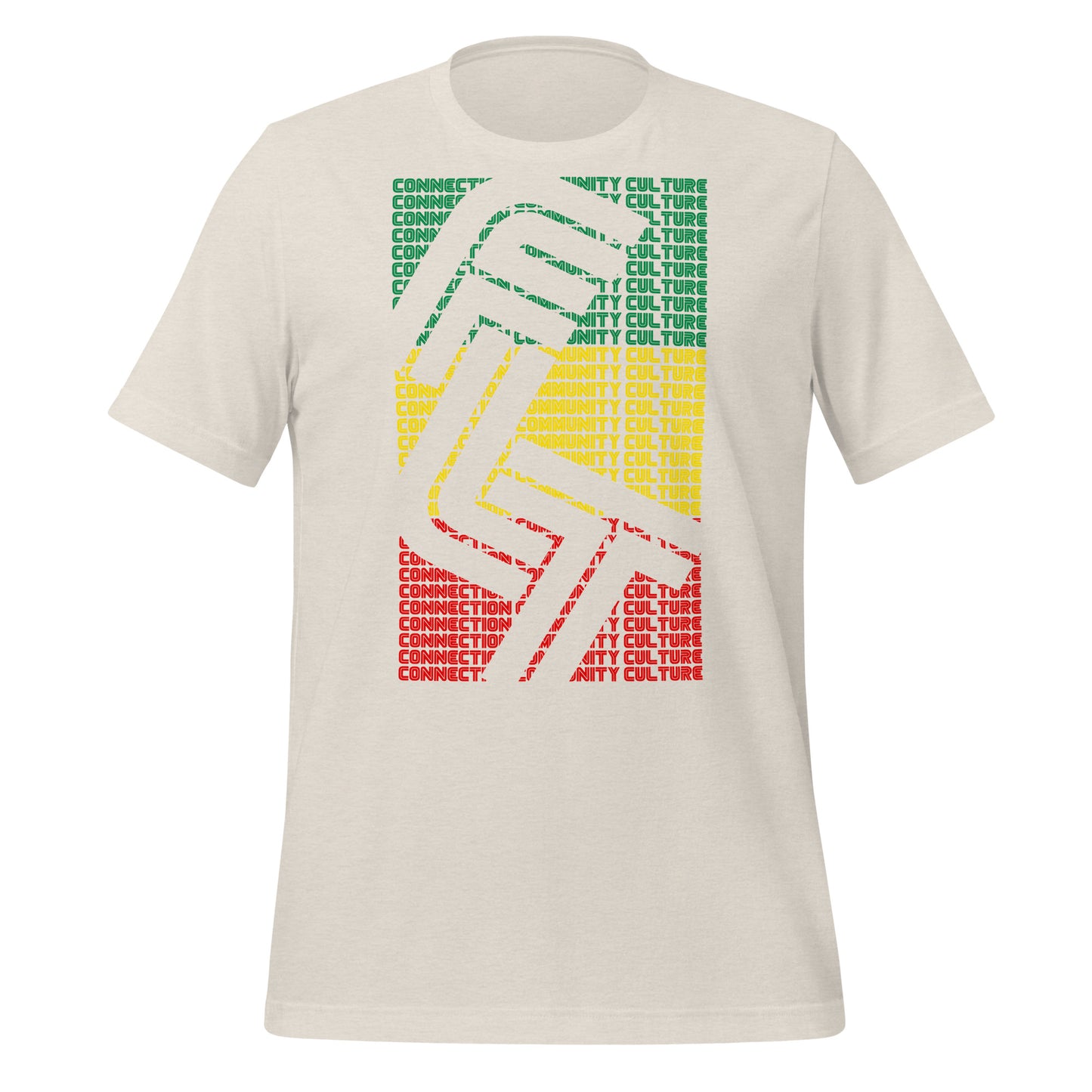 Flat Life Connection Community Culture Rasta Tee