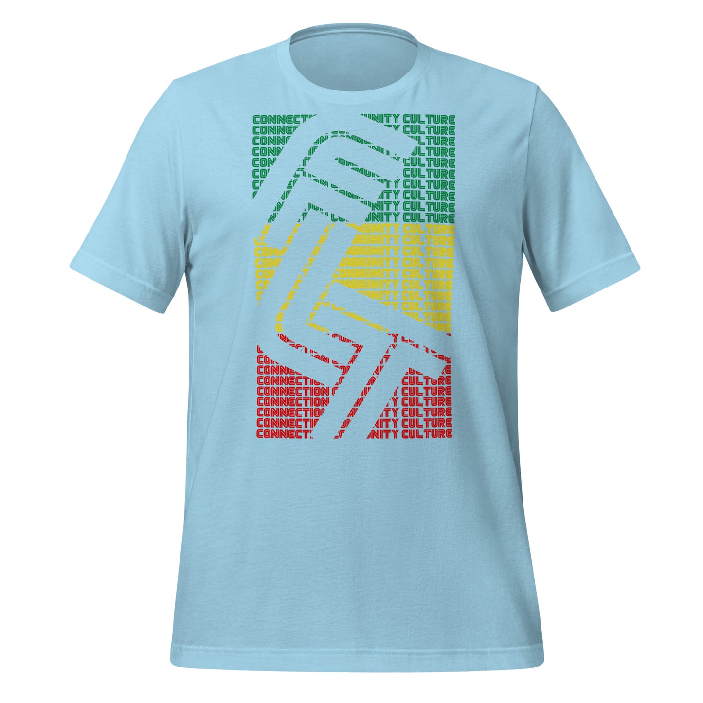 Flat Life Connection Community Culture Rasta Tee