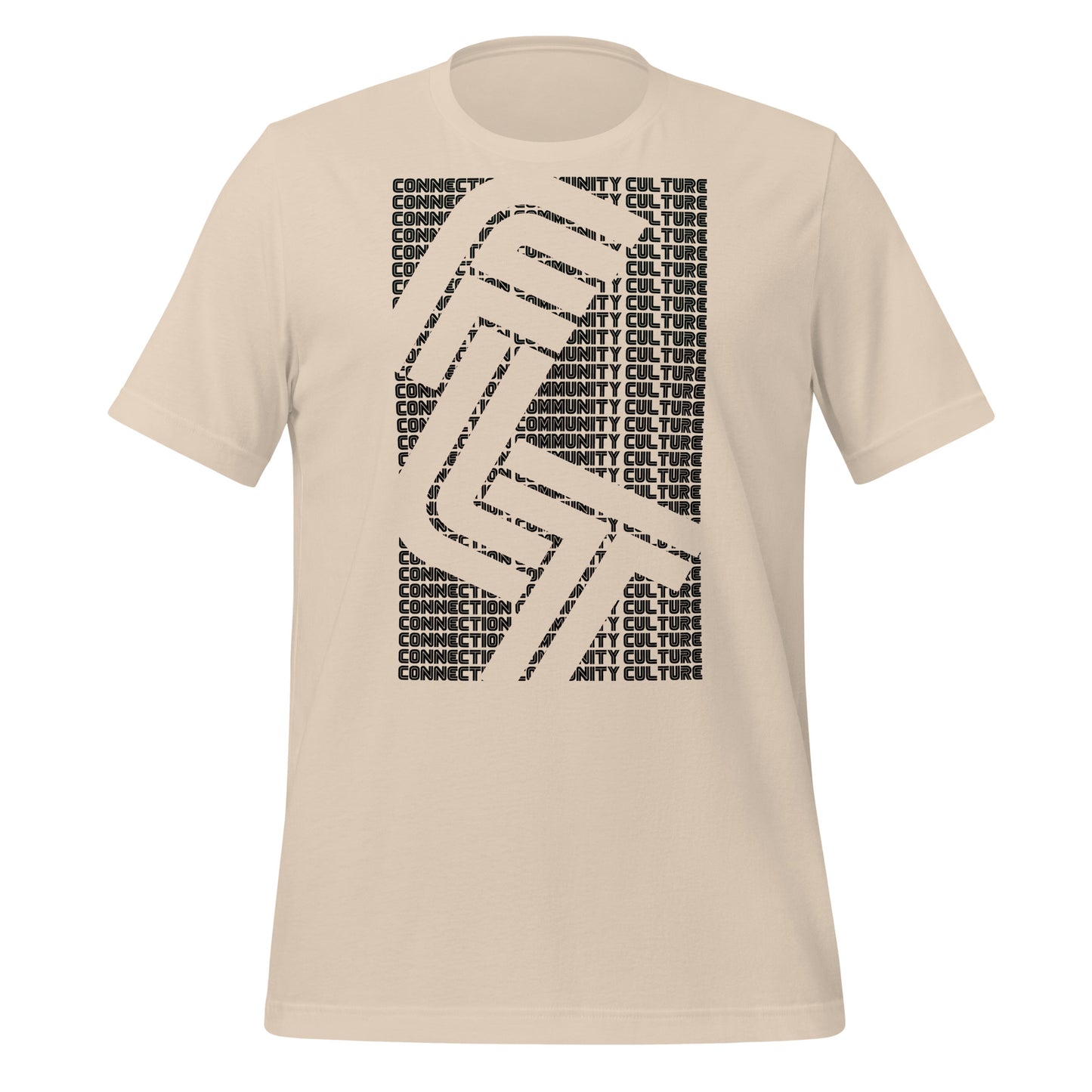 Camiseta de cultura comunitaria Flat Life Connection V2