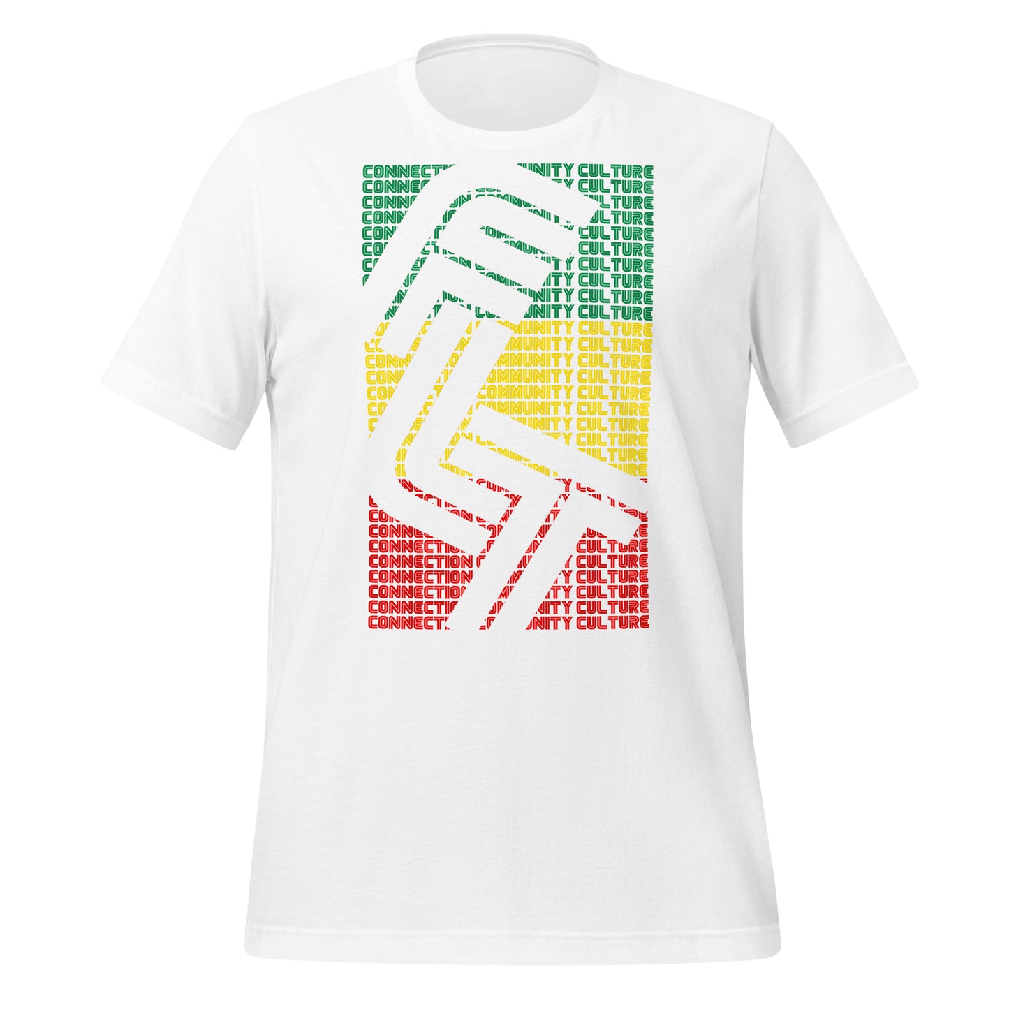 Flat Life Connection Community Culture Rasta Tee