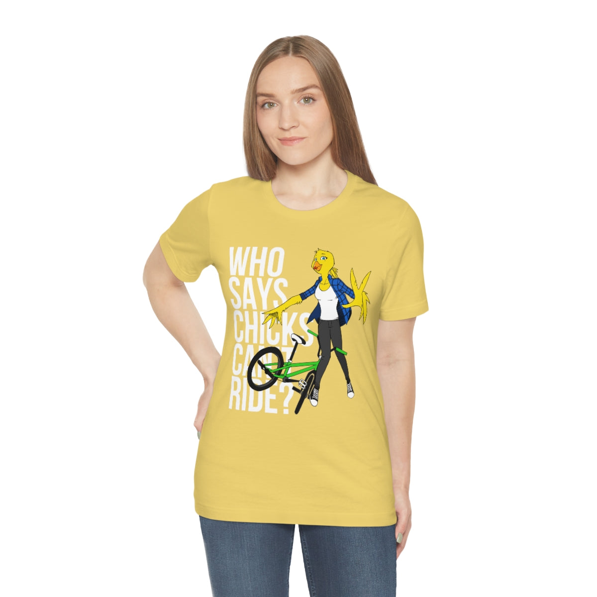 Silver OutBreak: Who Says Chicks Can't Ride? Tee