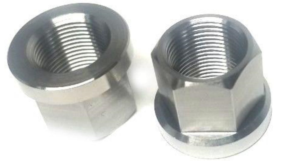 Diabolic Titanium Axle Nuts 3/8" & 14mm