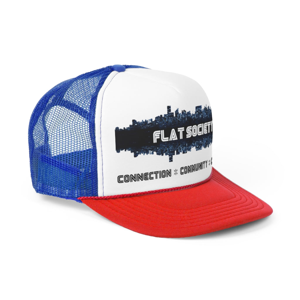 Flat Life City Trucker Hat