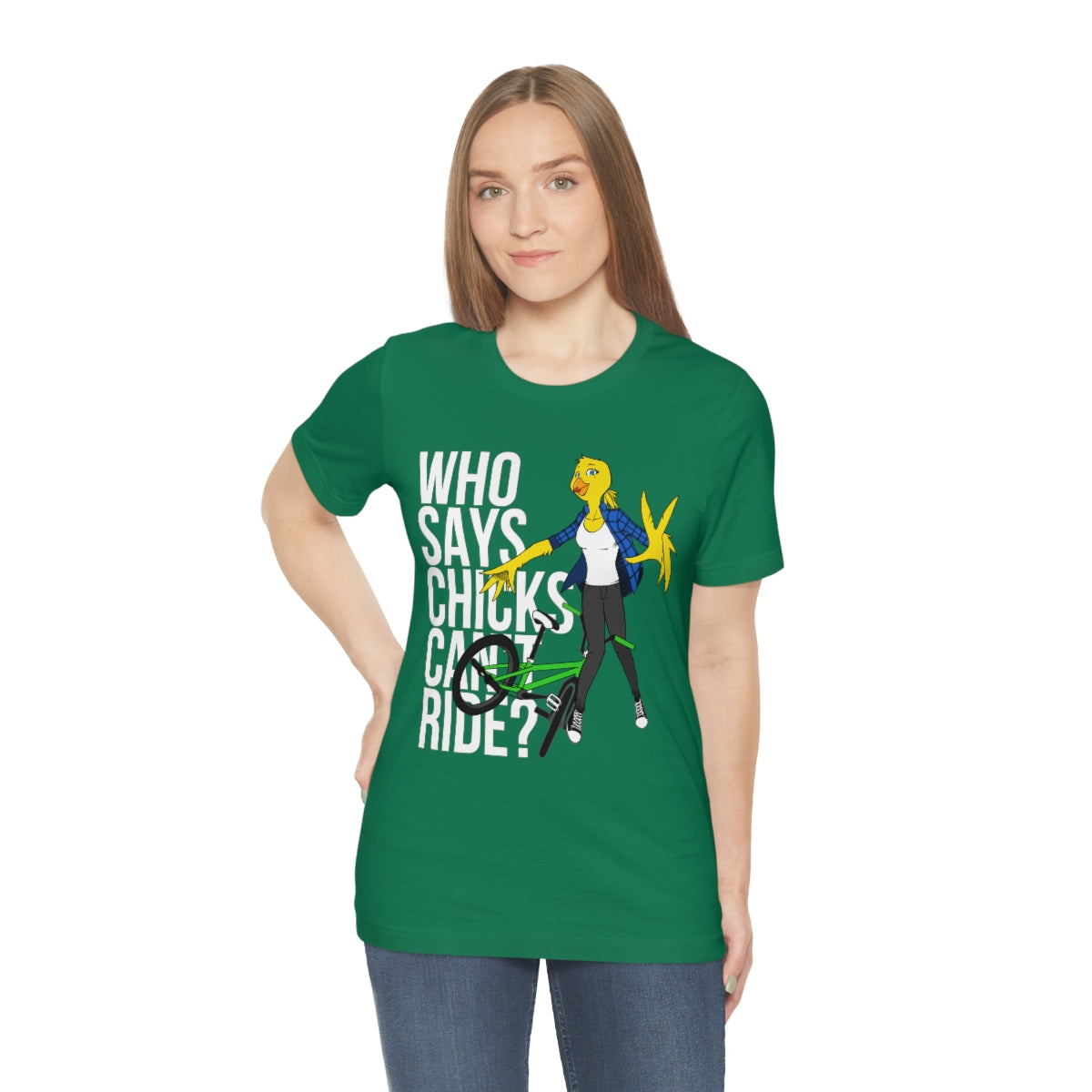 Silver OutBreak: Who Says Chicks Can't Ride? Tee