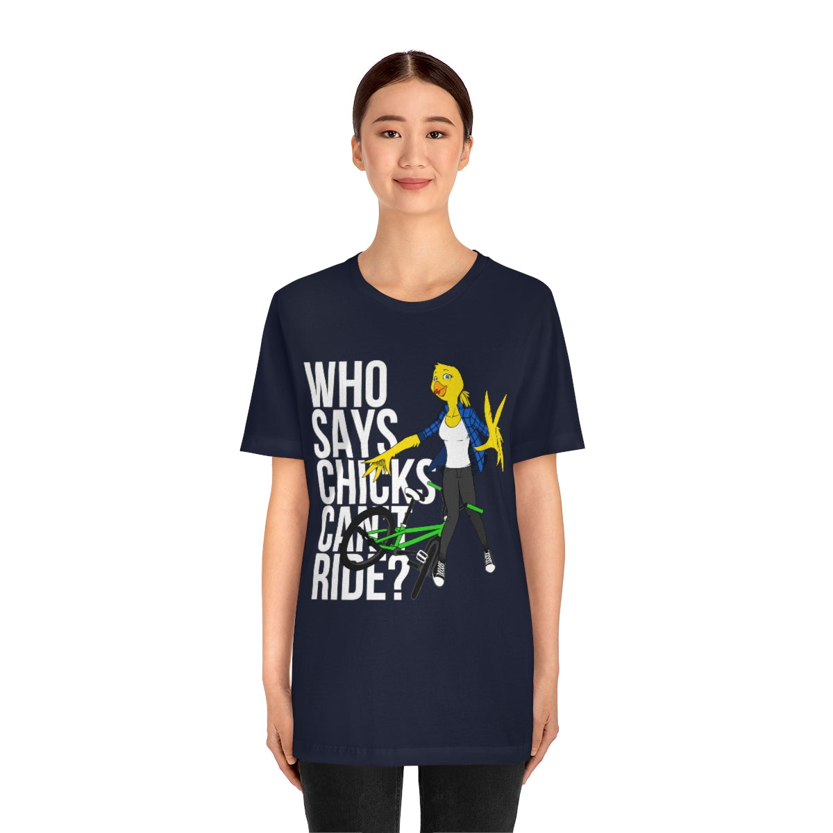 Silver OutBreak: Who Says Chicks Can't Ride? Tee