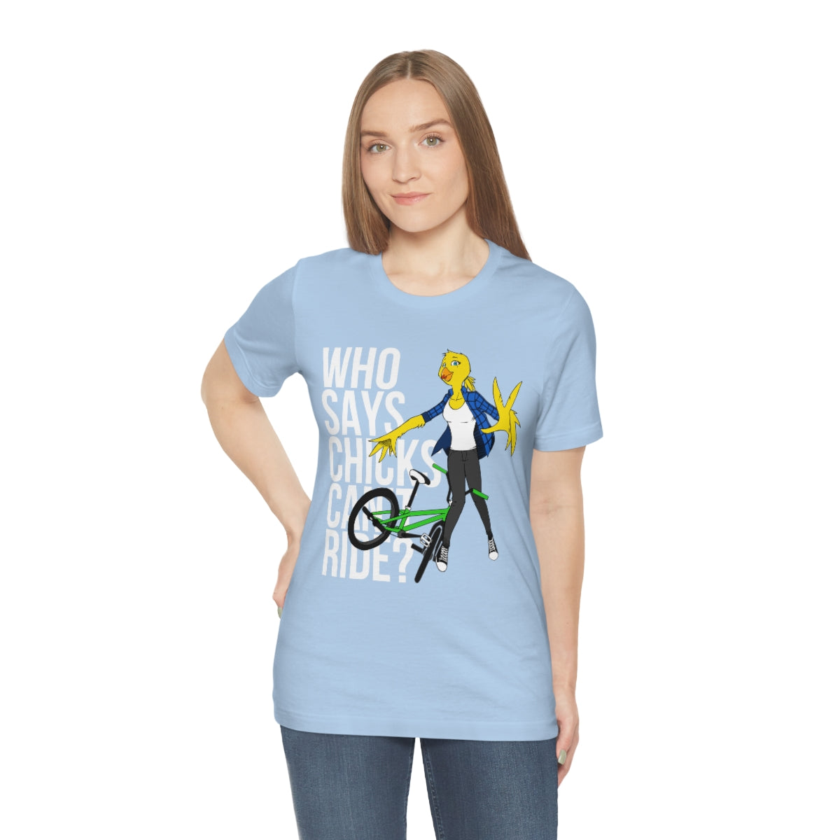 Silver OutBreak: Who Says Chicks Can't Ride? Tee