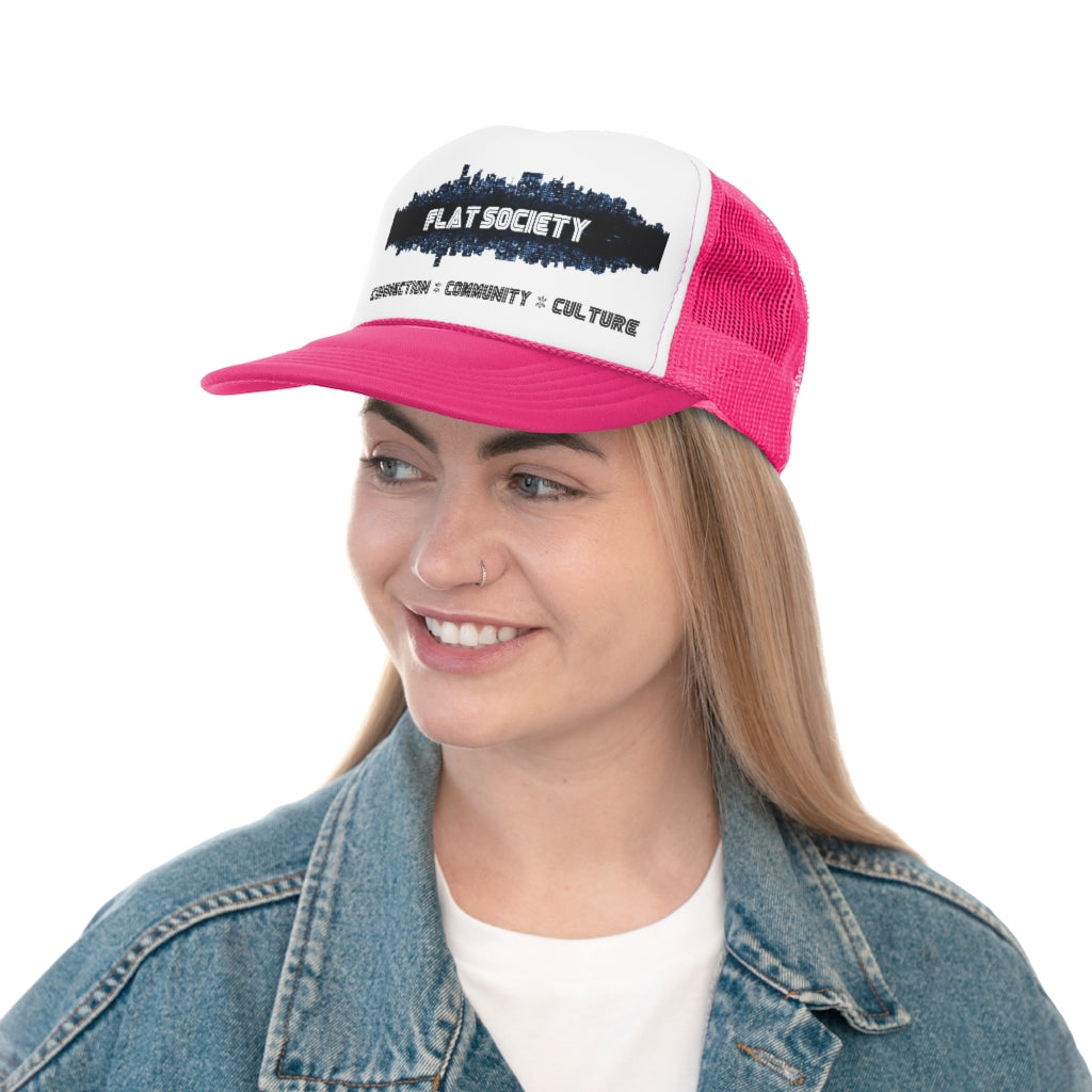 Flat Life City Trucker Hat