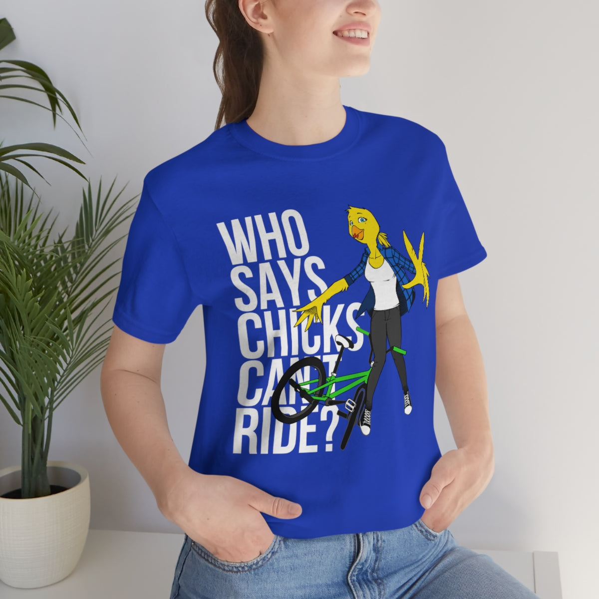 Silver OutBreak: Who Says Chicks Can't Ride? Tee