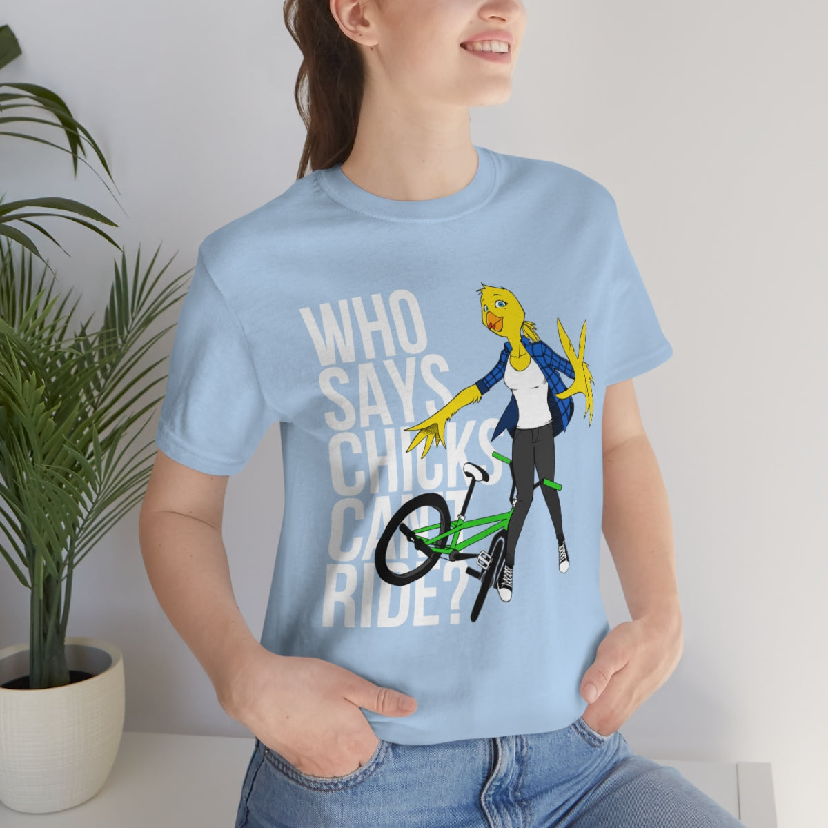 Silver OutBreak: Who Says Chicks Can't Ride? Tee