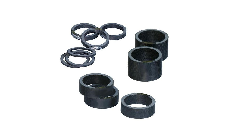 Carbon Fiber Headset Spacers Kit (10pk)