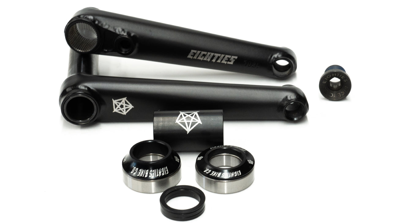 Eighties MoonWalk V2 Cranks (24mm / 160mm & 165mm)