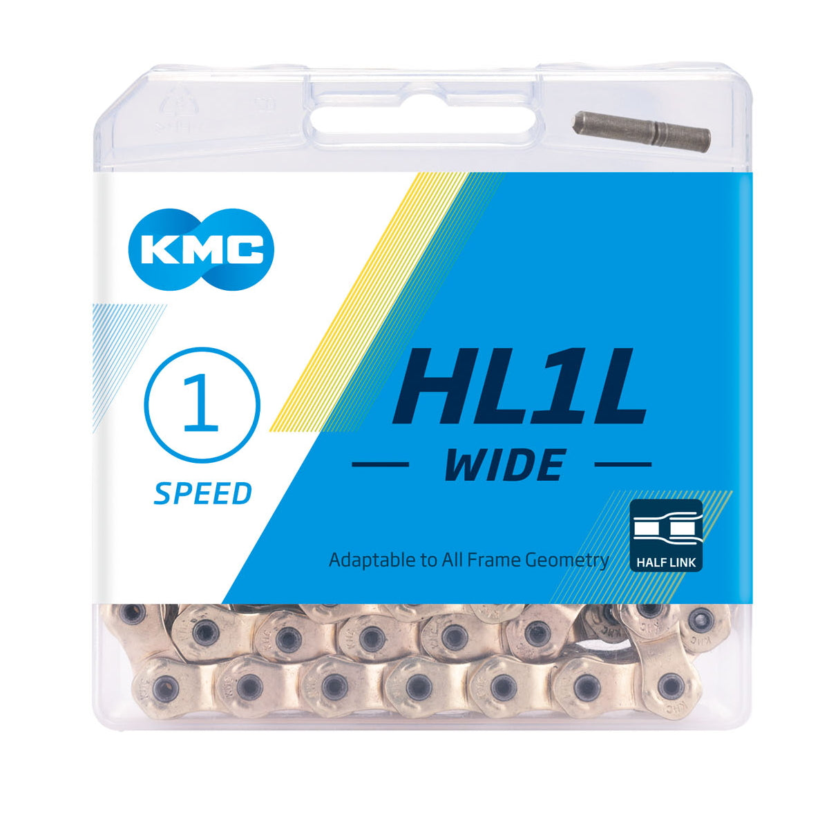 KMC HL1L Half Link Hollow Pin Chains (1/8)