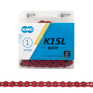 KMC K1SL Super Light Full Link Chains (1/8)