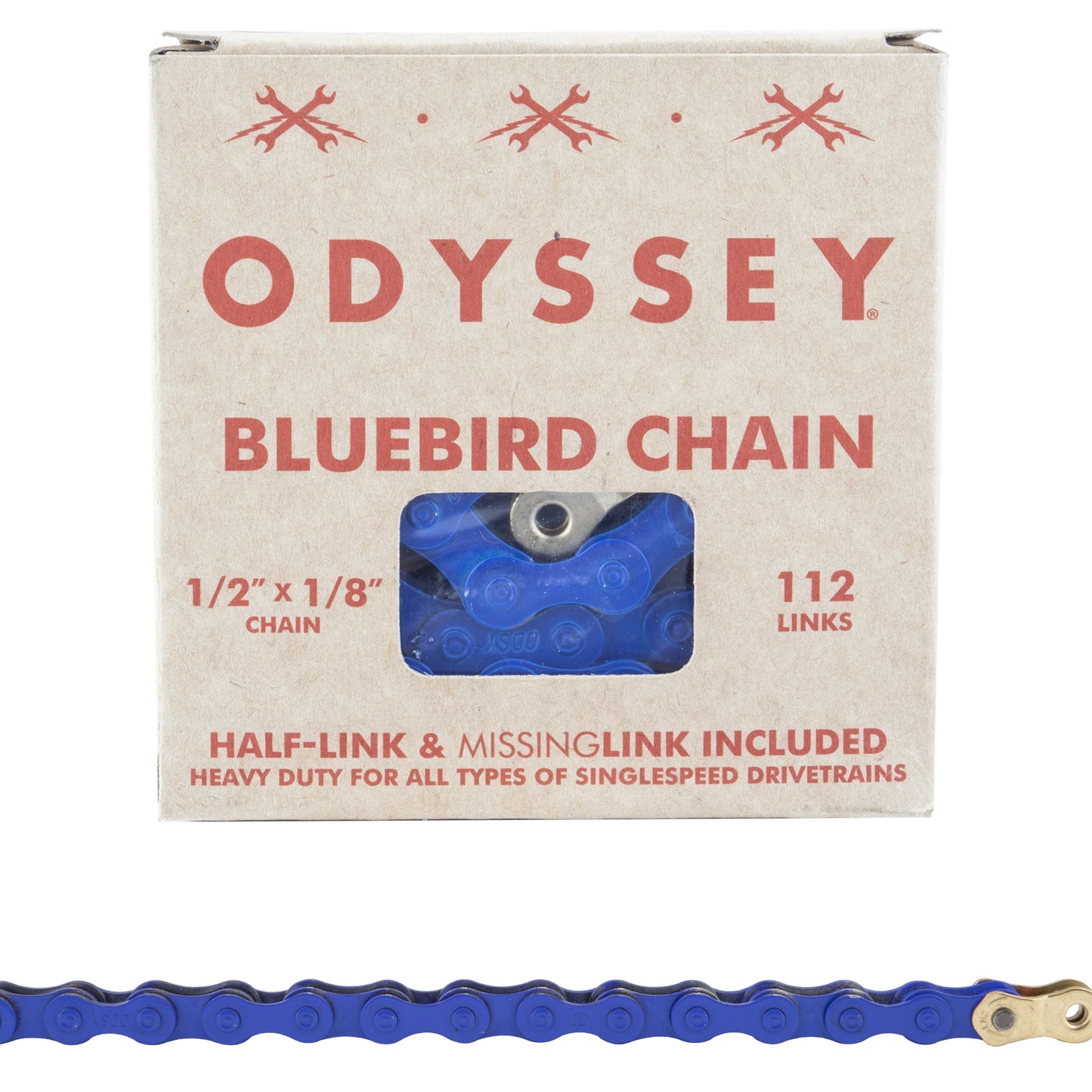 Odyssey Bluebird Full Link Chains (1/8)