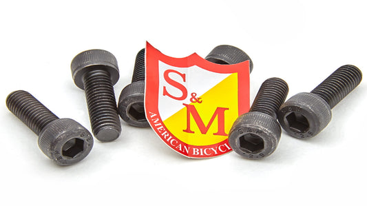 S&M OEM Chromoly Stem Bolts -Metric (Large Head)