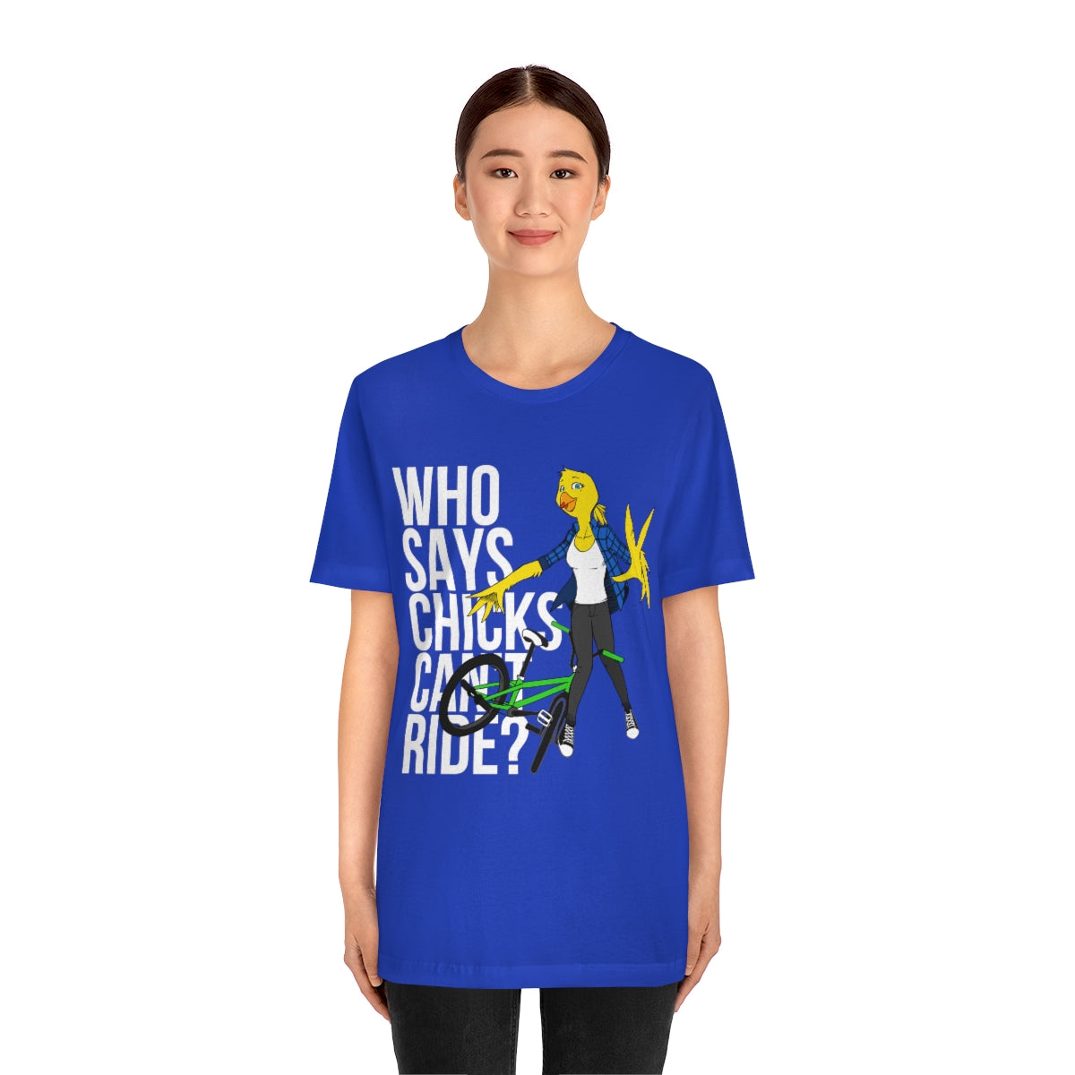 Silver OutBreak: Who Says Chicks Can't Ride? Tee