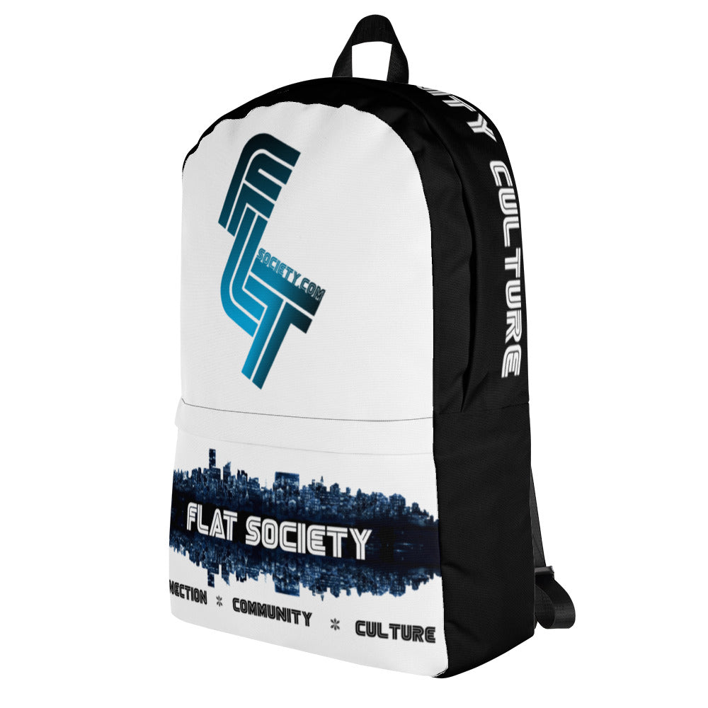 Flat Life City Scape V3 Back Pack