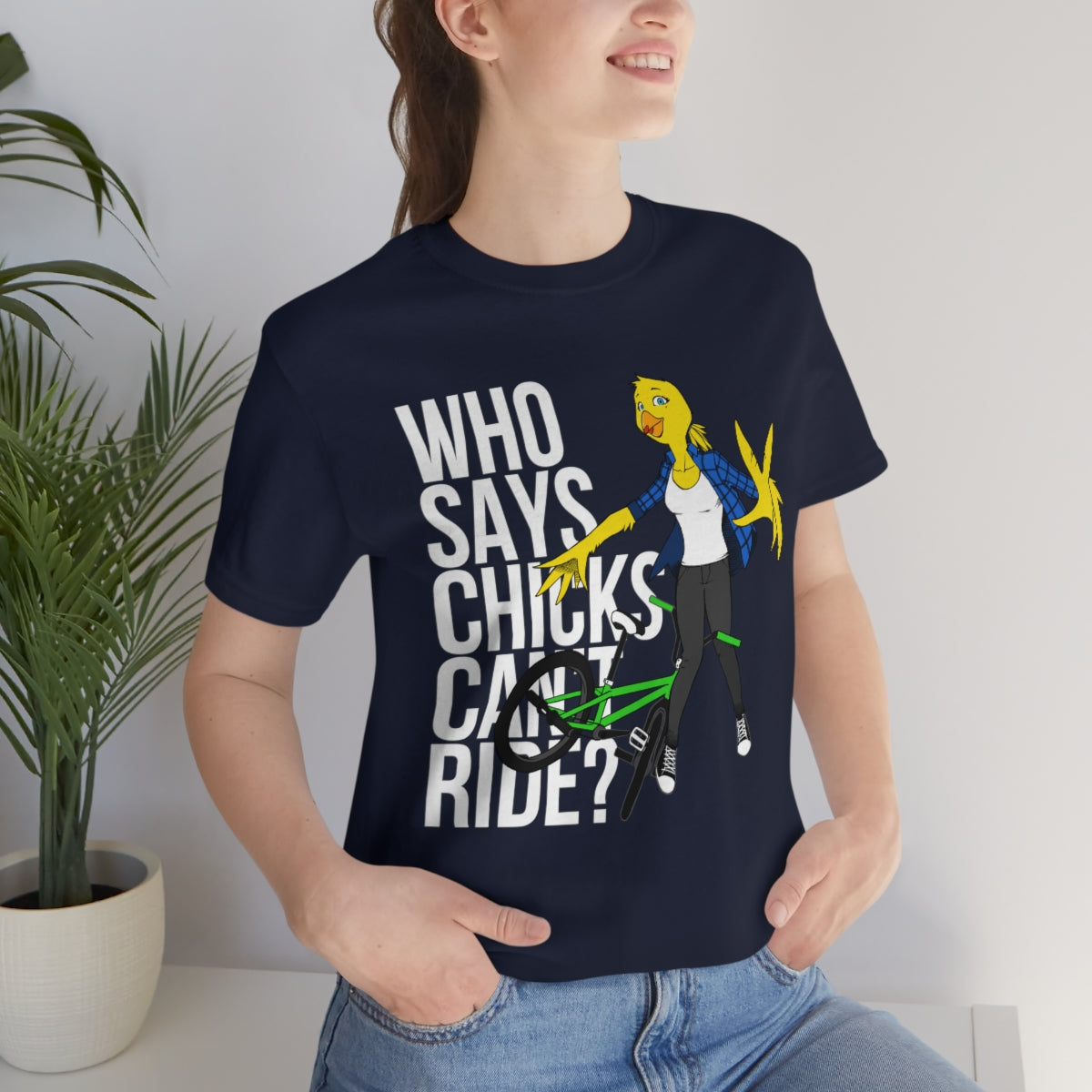 Silver OutBreak: Who Says Chicks Can't Ride? Tee