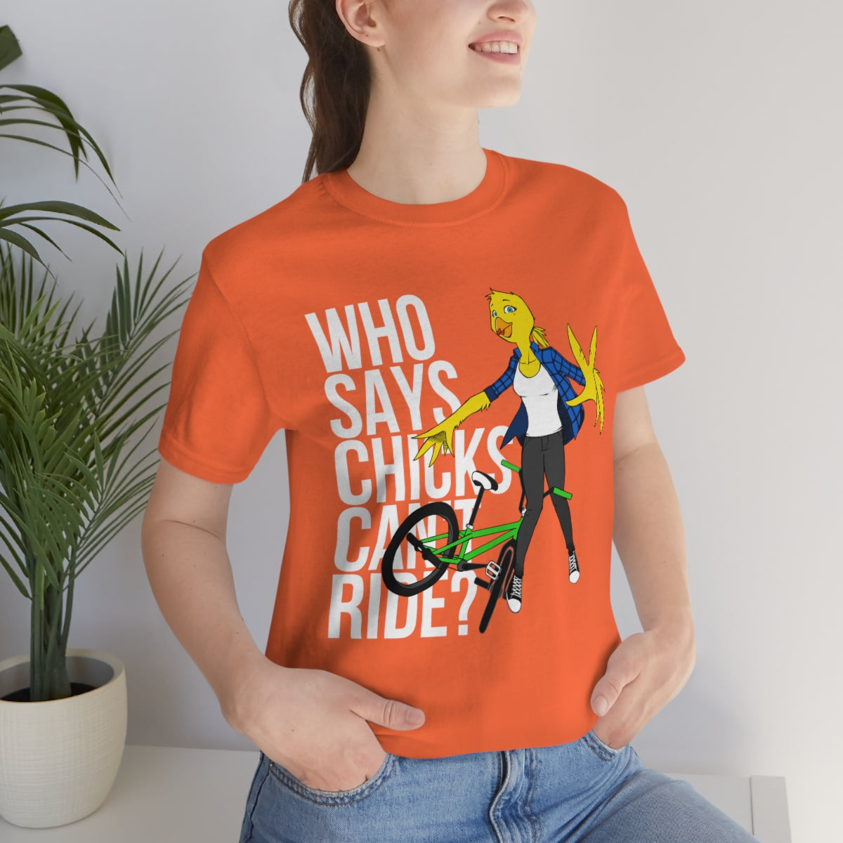 Silver OutBreak: Who Says Chicks Can't Ride? Tee