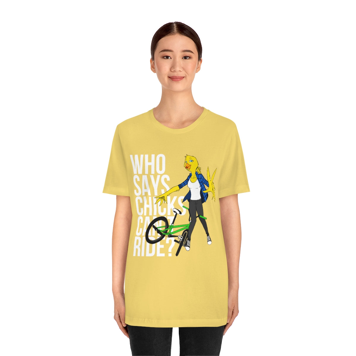 Silver OutBreak: Who Says Chicks Can't Ride? Tee