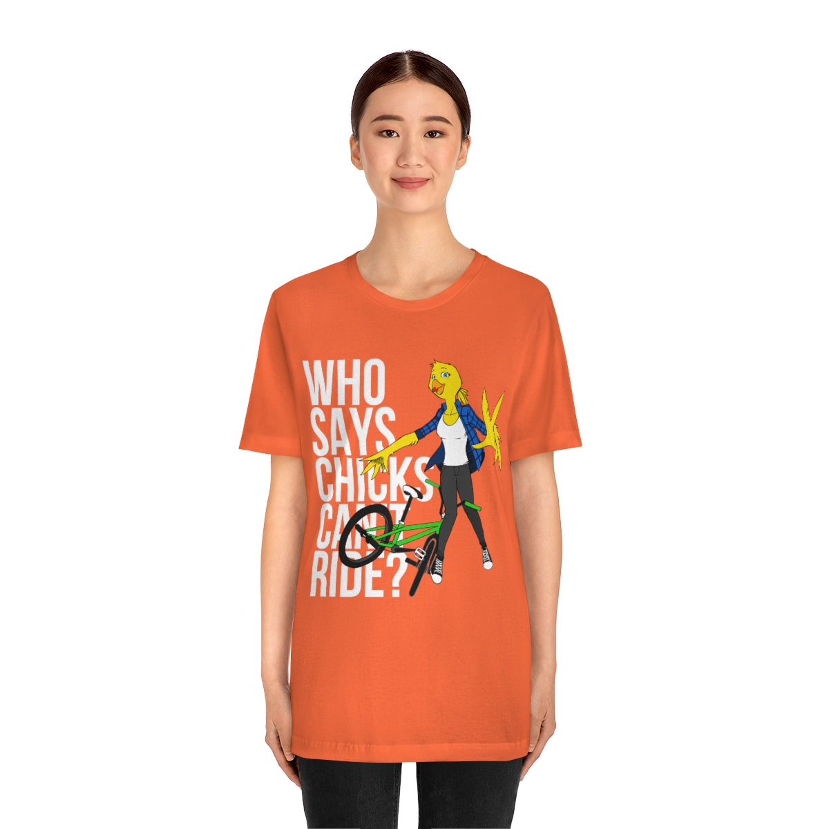 Silver OutBreak: Who Says Chicks Can't Ride? Tee