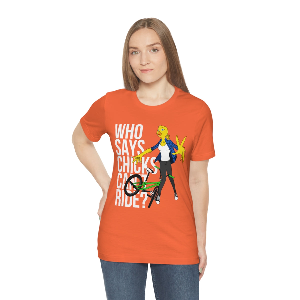 Silver OutBreak: Who Says Chicks Can't Ride? Tee